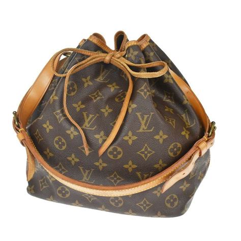 Louis Vuitton Petit Noe Shoulder Bag Purse Monogram M42226 